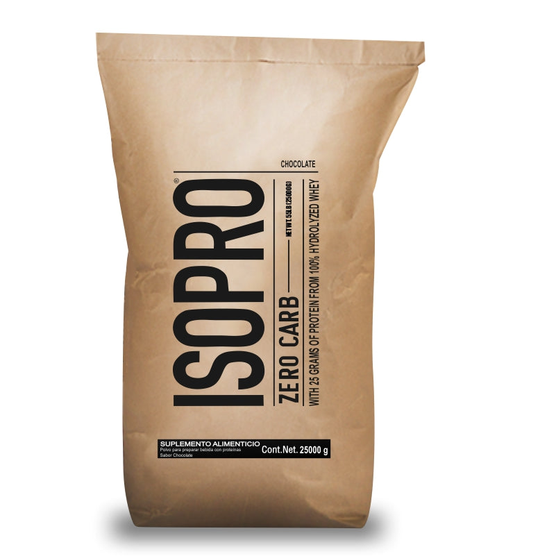 Costal de Proteína de Suero de Leche Zero Carb 25 kg (CHOCOLATE)