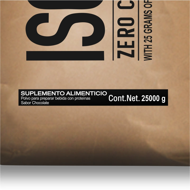 Costal de Proteína de Suero de Leche Zero Carb 25 kg (CHOCOLATE)