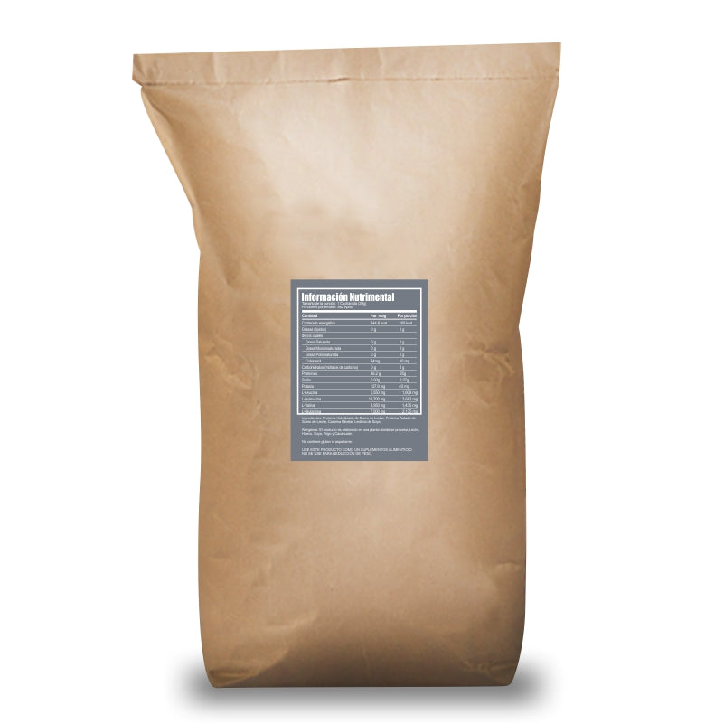 Costal de Proteína de Suero de Leche Zero Carb 25 kg (CHOCOLATE)