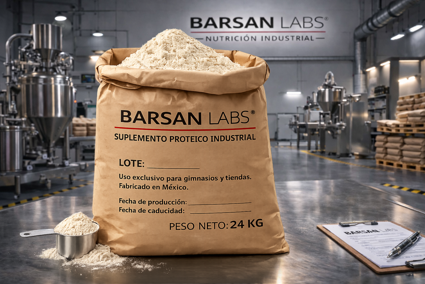 Barsan Labs® Proteína Industrial 24 kg