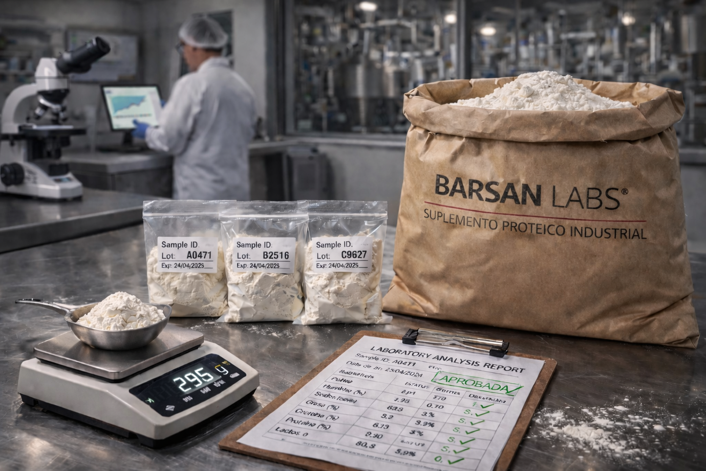 Barsan Labs® Proteína Industrial 24 kg